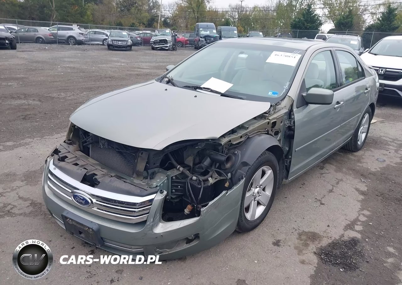 2008 Ford Fusion Se VIN:3FAHP07Z98R169275 - 2