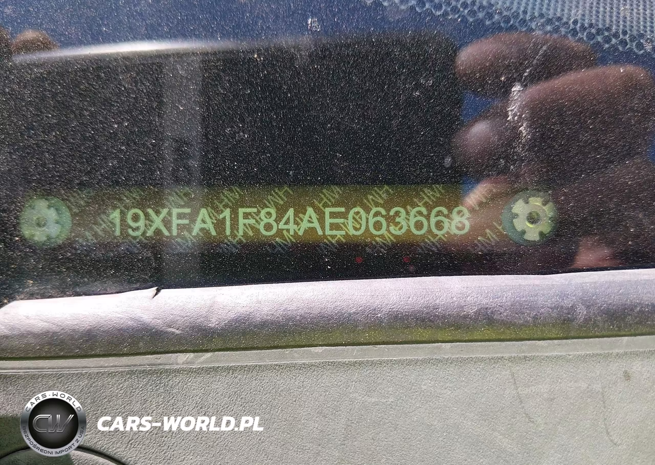 2010 Honda Civic Ex VIN:19XFA1F84AE063668 - 9