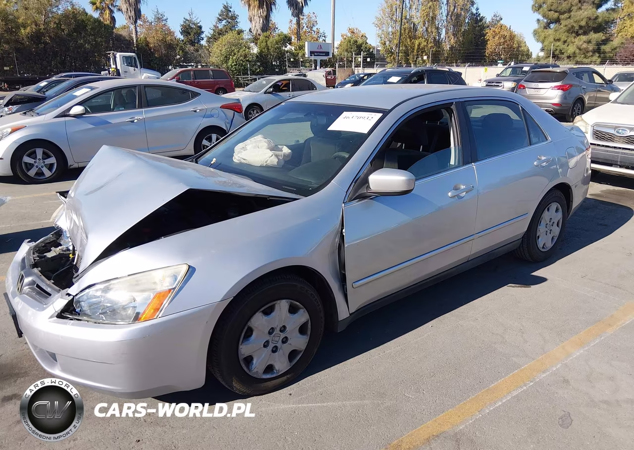 2003 Honda Accord 2.4 Lx VIN:JHMCM563X3C039695 - 2