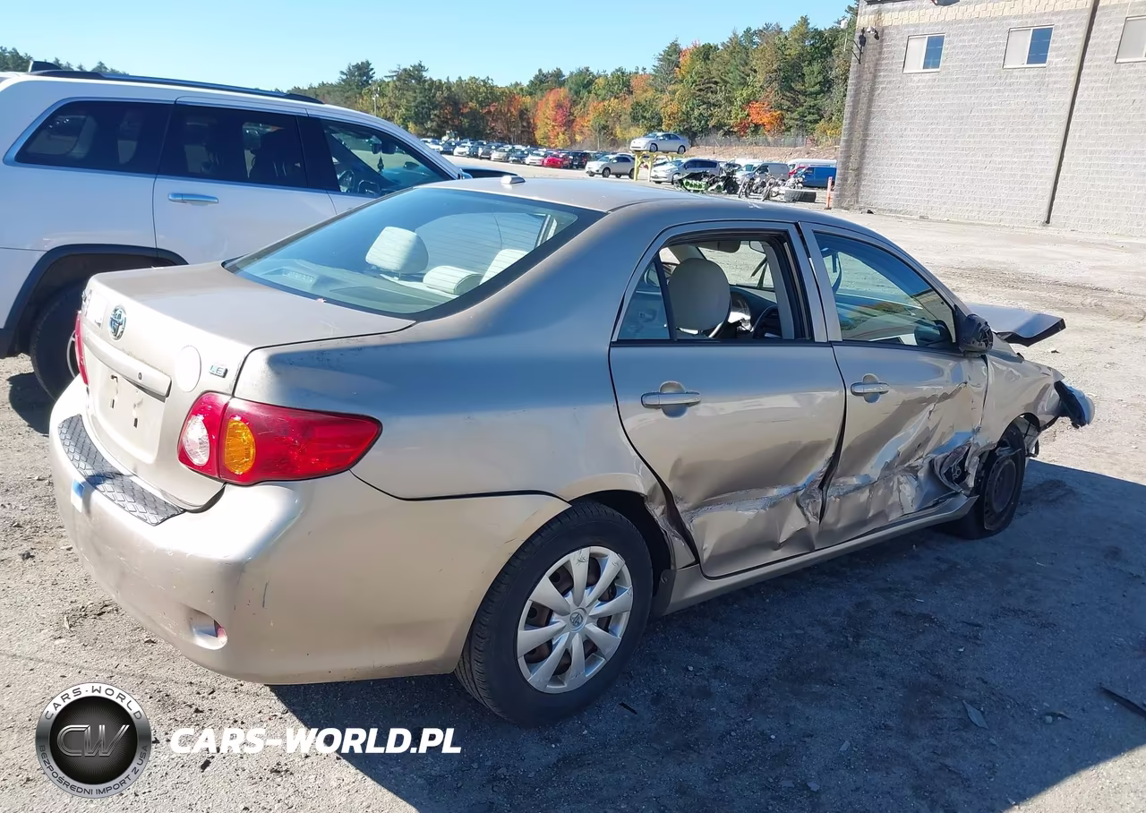2009 Toyota Corolla Le VIN:1NXBU40E69Z020478 - 4
