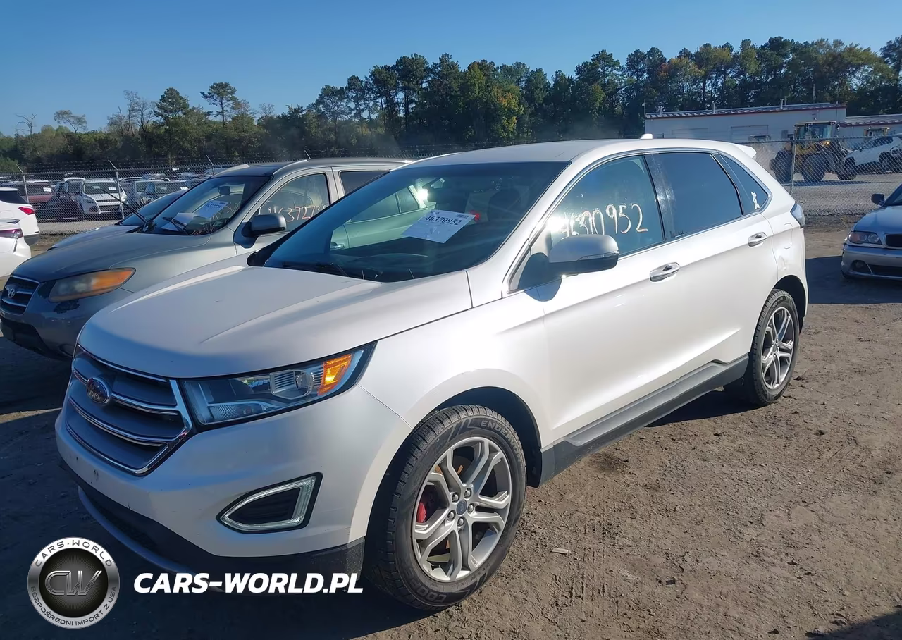 2017 Ford Edge Titanium VIN:2FMPK4K9XHBB91086 - 2