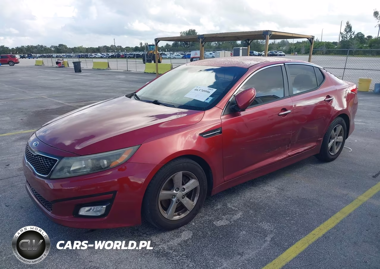 2015 Kia Optima Lx VIN:5XXGM4A76FG407902 - 2