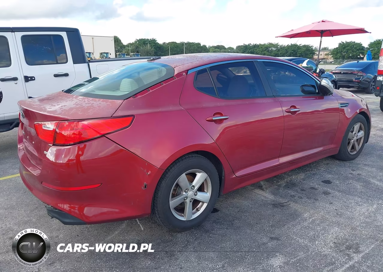 2015 Kia Optima Lx VIN:5XXGM4A76FG407902 - 4