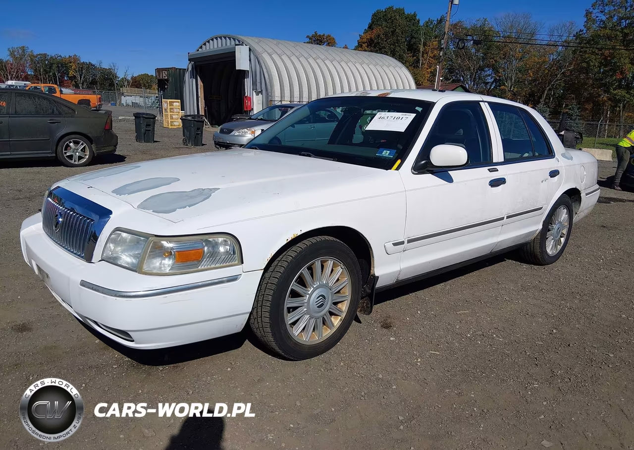 2008 Mercury Grand Marquis Ls VIN:2MEFM75V78X643551 - 2