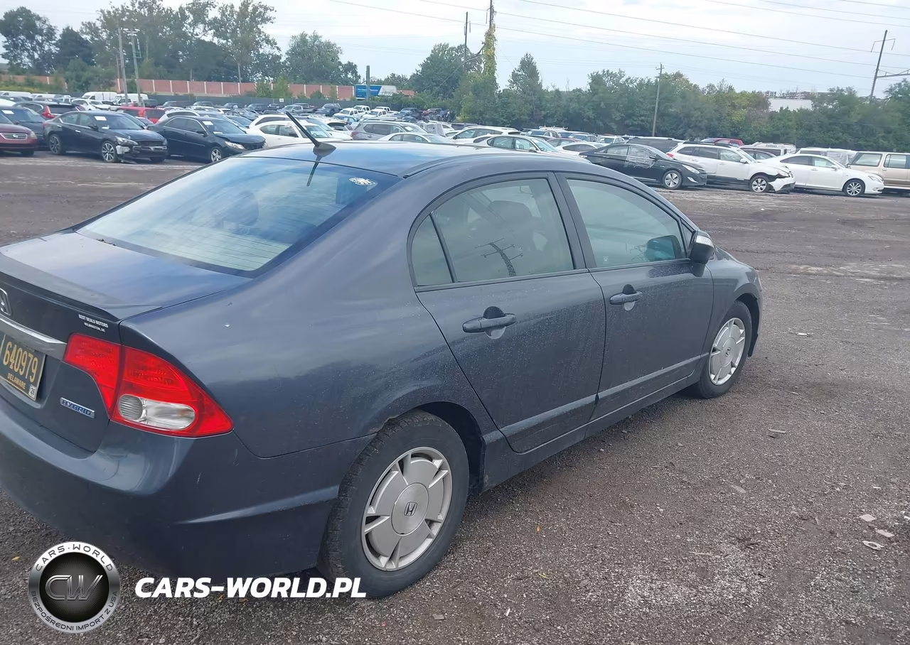 2009 Honda Civic Hybrid VIN:JHMFA36219S006620 - 4