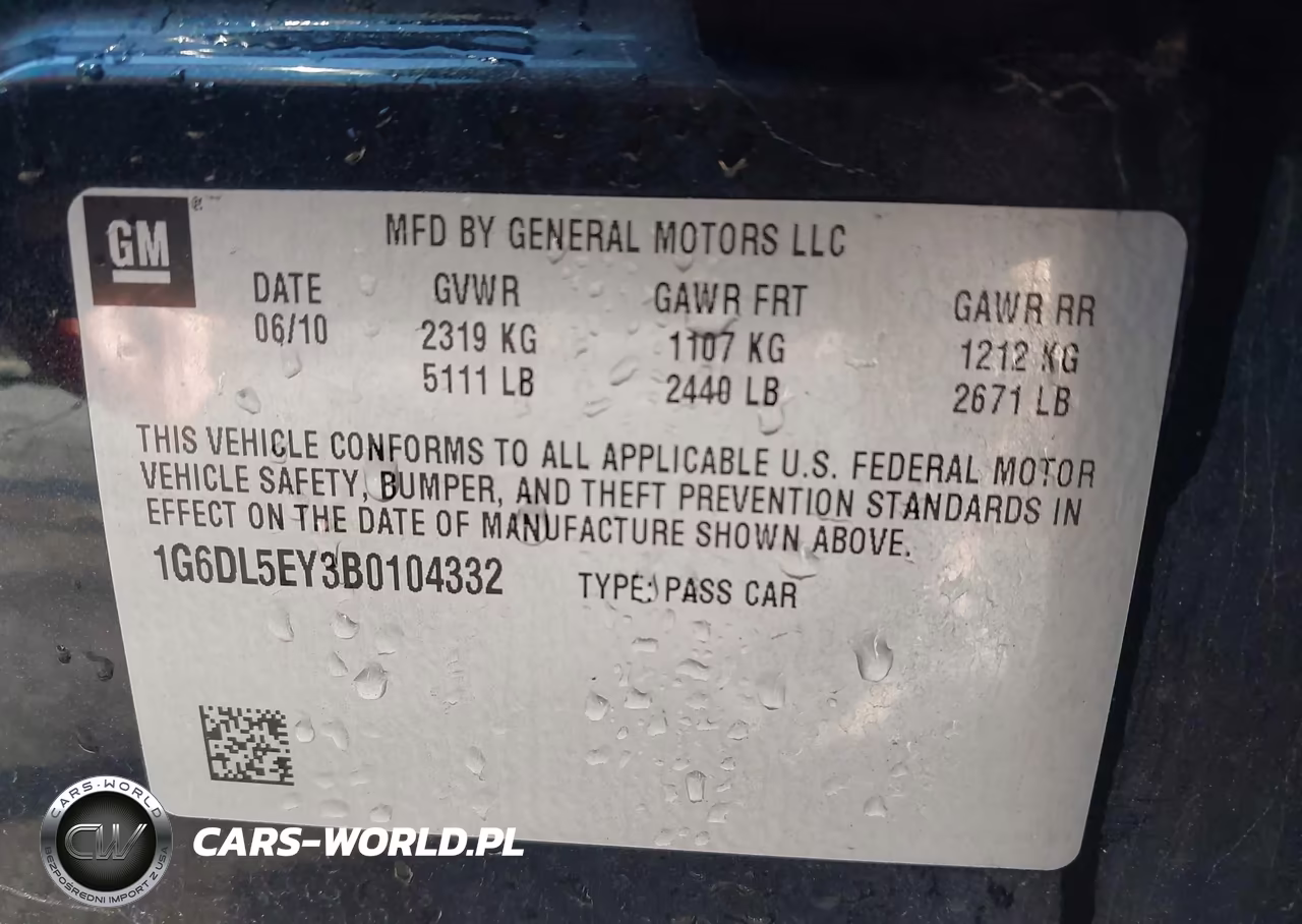 2011 Cadillac Cts Sedan Performanc Performance VIN:1G6DL5EY3B0104332 - 9