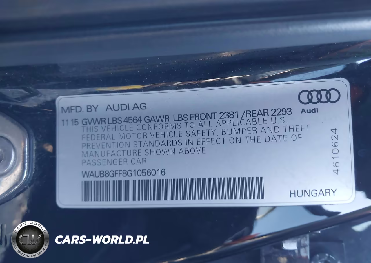 2016 Audi A3 2.0T Premium VIN:WAUB8GFF8G1056016 - 9