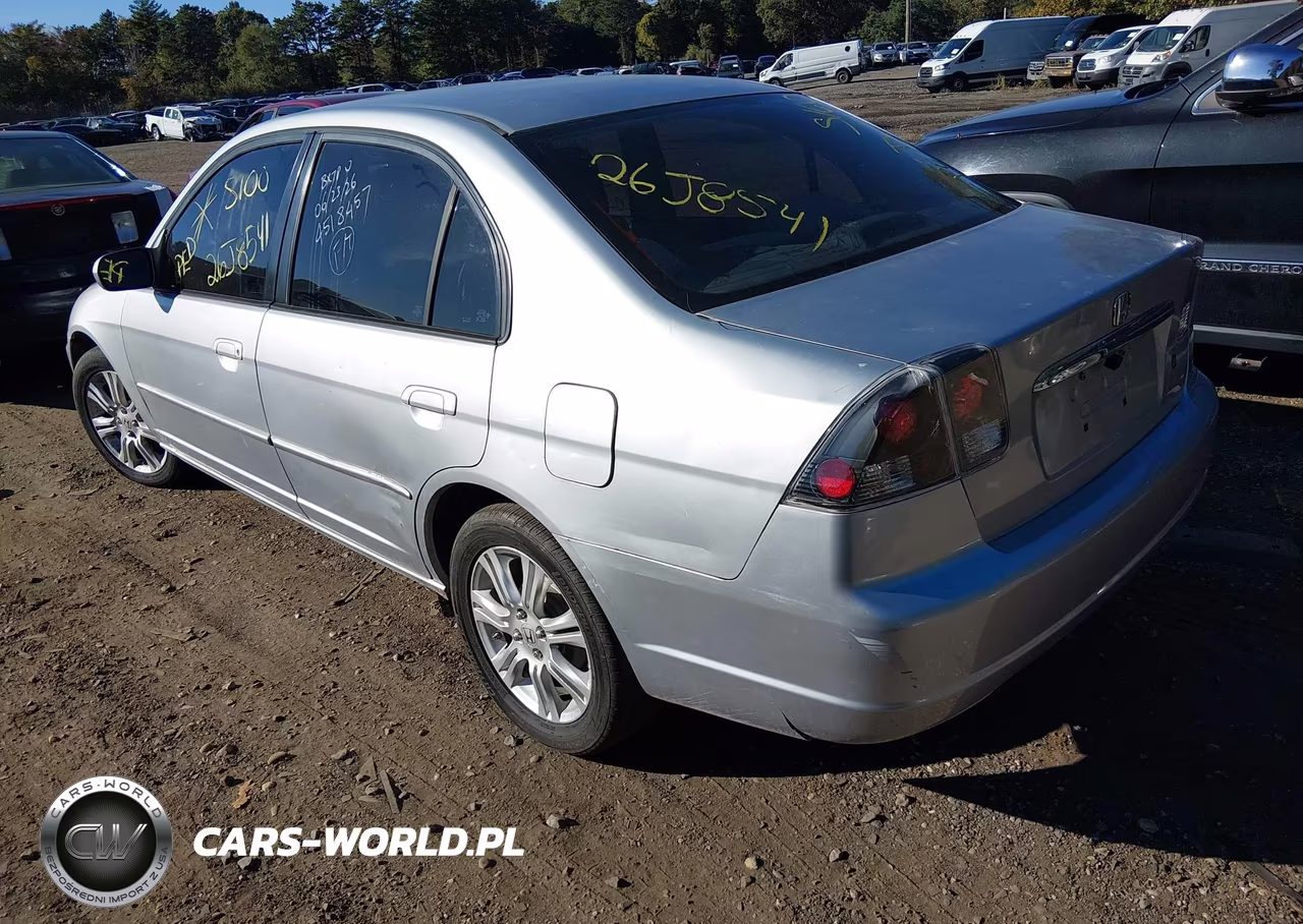2001 Honda Civic Lx VIN:2HGES16511H597182 - 3