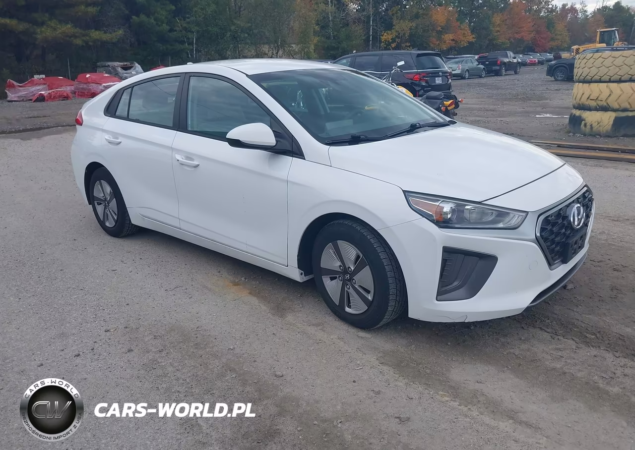2021 Hyundai Ioniq Hybrid Blue VIN:KMHC65LC6MU246592 - 1
