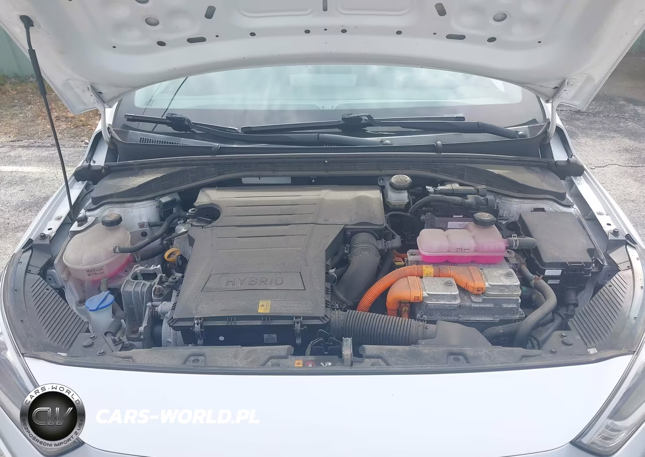 2021 Hyundai Ioniq Hybrid Blue VIN:KMHC65LC6MU246592 - 10