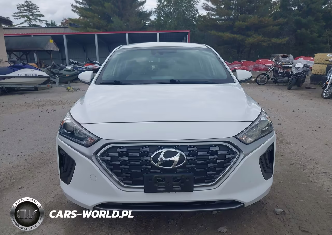 2021 Hyundai Ioniq Hybrid Blue VIN:KMHC65LC6MU246592 - 14