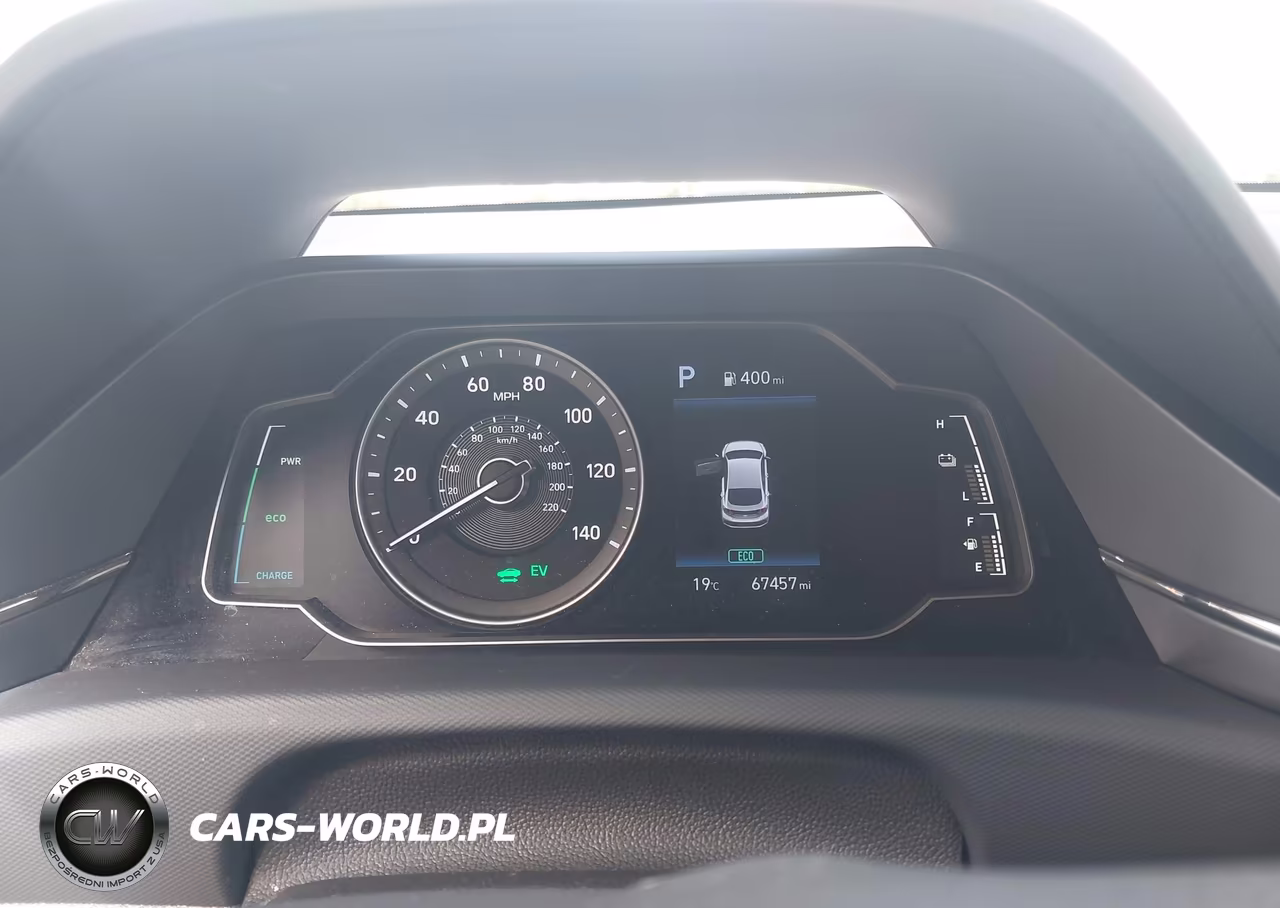 2021 Hyundai Ioniq Hybrid Blue VIN:KMHC65LC6MU246592 - 7