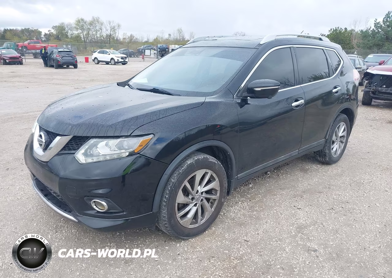 2015 Nissan Rogue Sl VIN:5N1AT2MV1FC755593 - 2