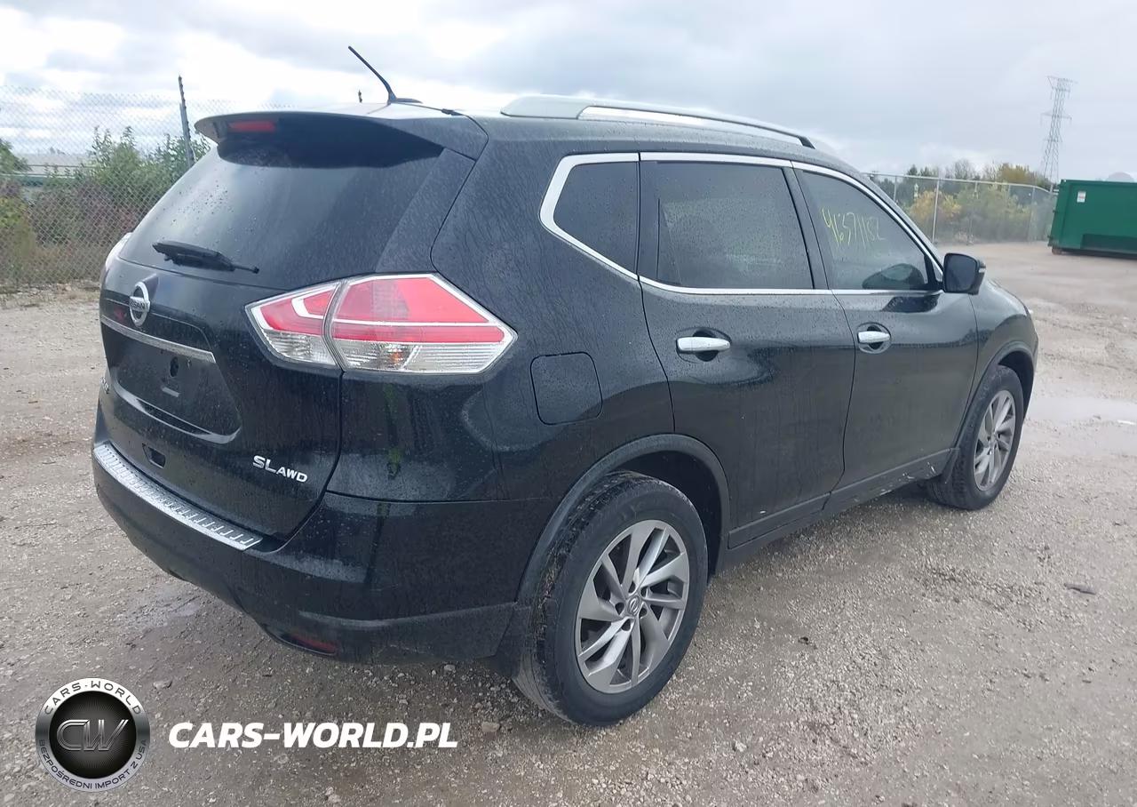2015 Nissan Rogue Sl VIN:5N1AT2MV1FC755593 - 4
