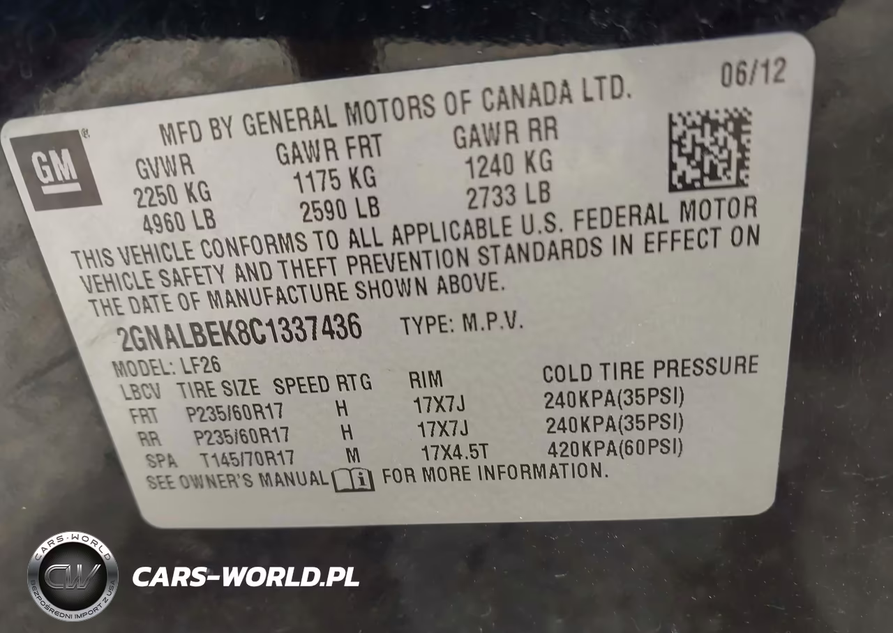 2012 Chevrolet Equinox Ls VIN:2GNALBEK8C1337436 - 9
