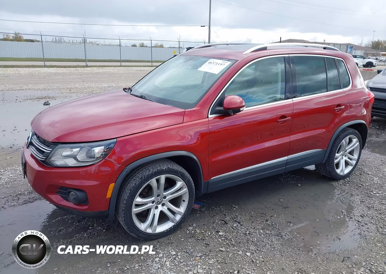 2012 Volkswagen Tiguan Sel VIN:WVGBV7AX1CW006157 - 2