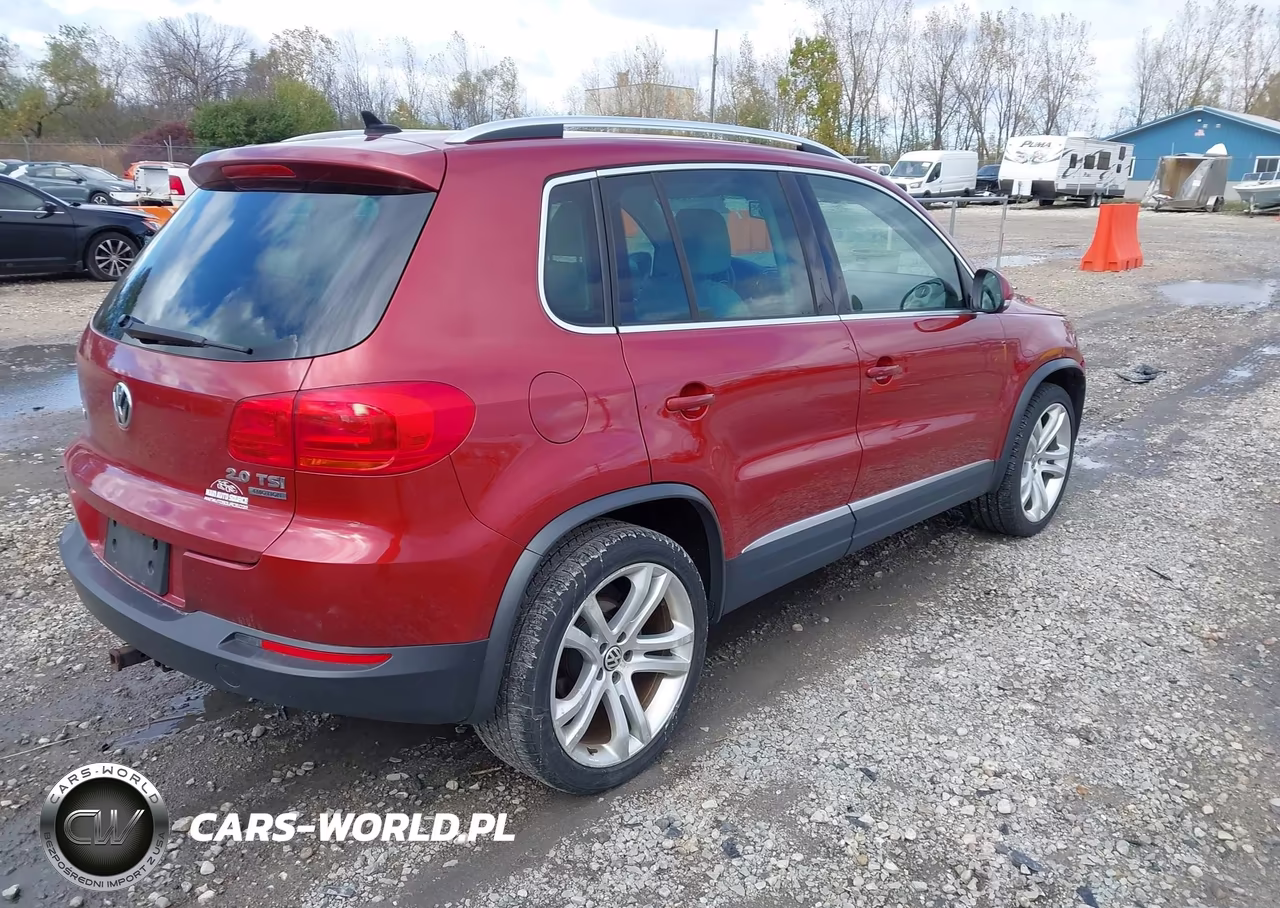 2012 Volkswagen Tiguan Sel VIN:WVGBV7AX1CW006157 - 4