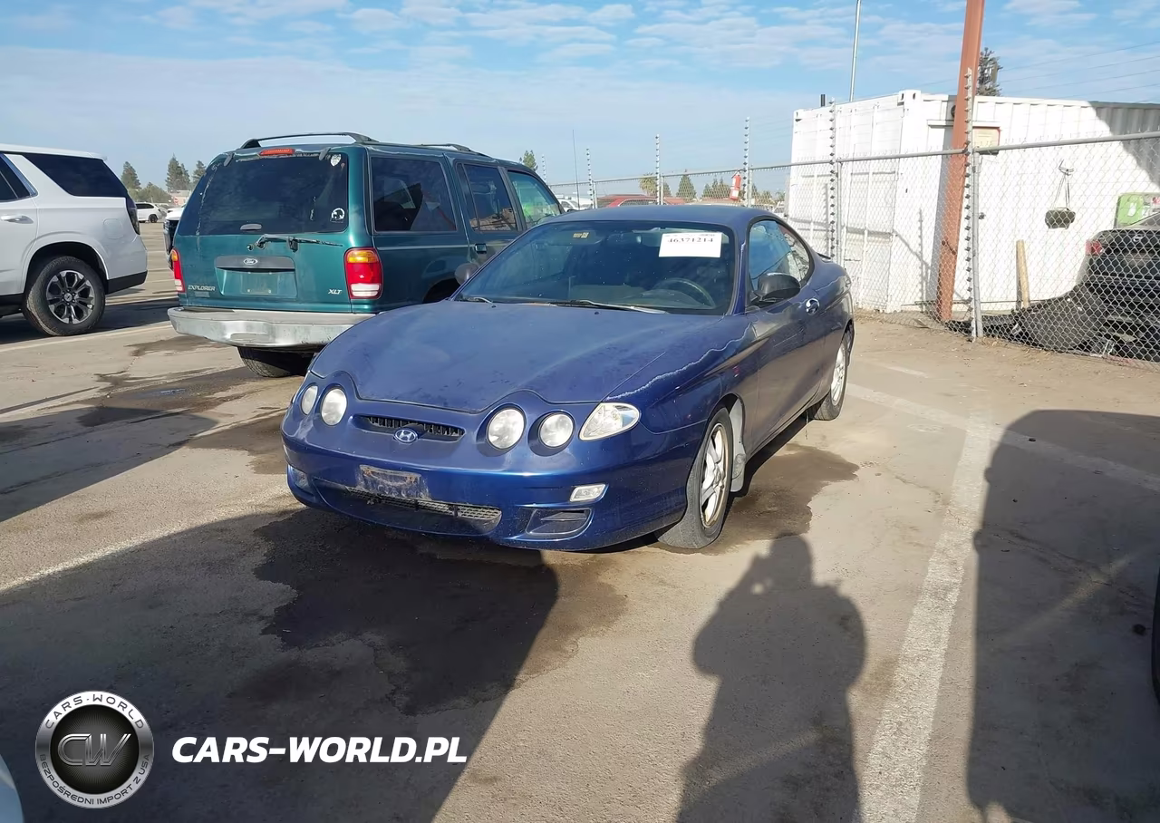 2000 Hyundai Tiburon Base Pkg 1, 2 5-Base Pkg 3 4 VIN:KMHJG25F6YU206013 - 2