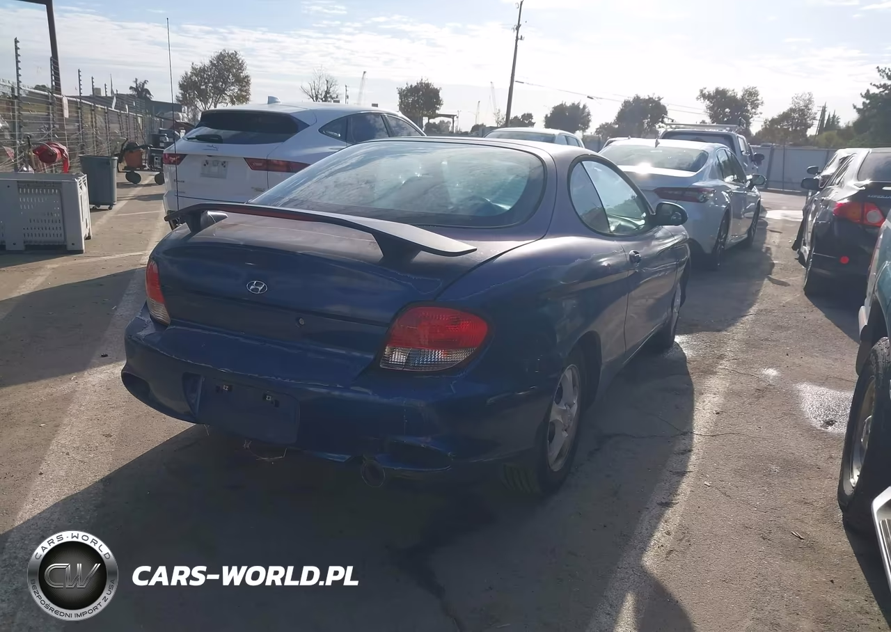 2000 Hyundai Tiburon Base Pkg 1, 2 5-Base Pkg 3 4 VIN:KMHJG25F6YU206013 - 4