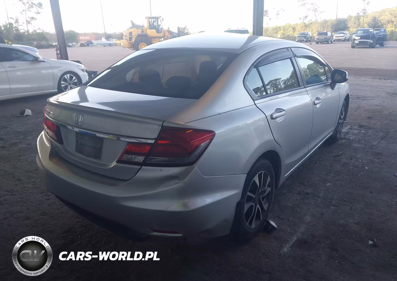 2013 Honda Civic Ex VIN:19XFB2F85DE279780 - 4