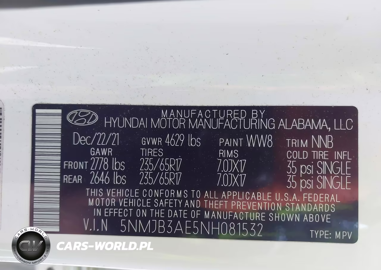 2022 Hyundai Tucson Sel VIN:5NMJB3AE5NH081532 - 9