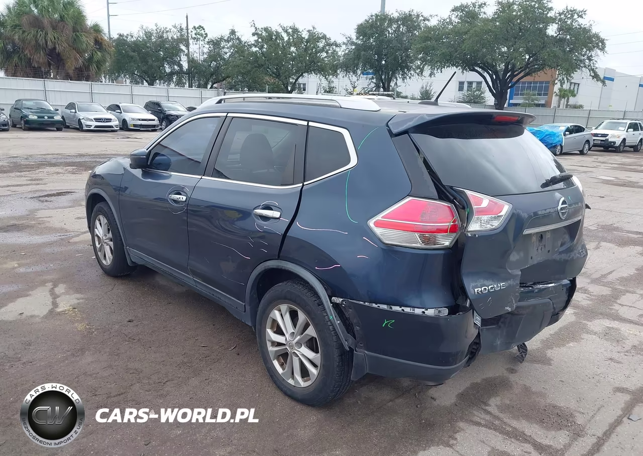 2016 Nissan Rogue Sv VIN:KNMAT2MT6GP597006 - 3