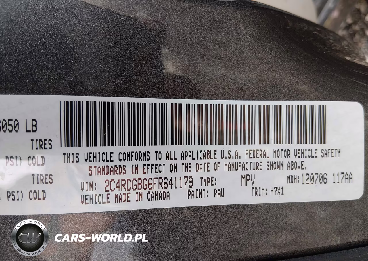 2015 Dodge Grand Caravan Se VIN:2C4RDGBG6FR641179 - 9