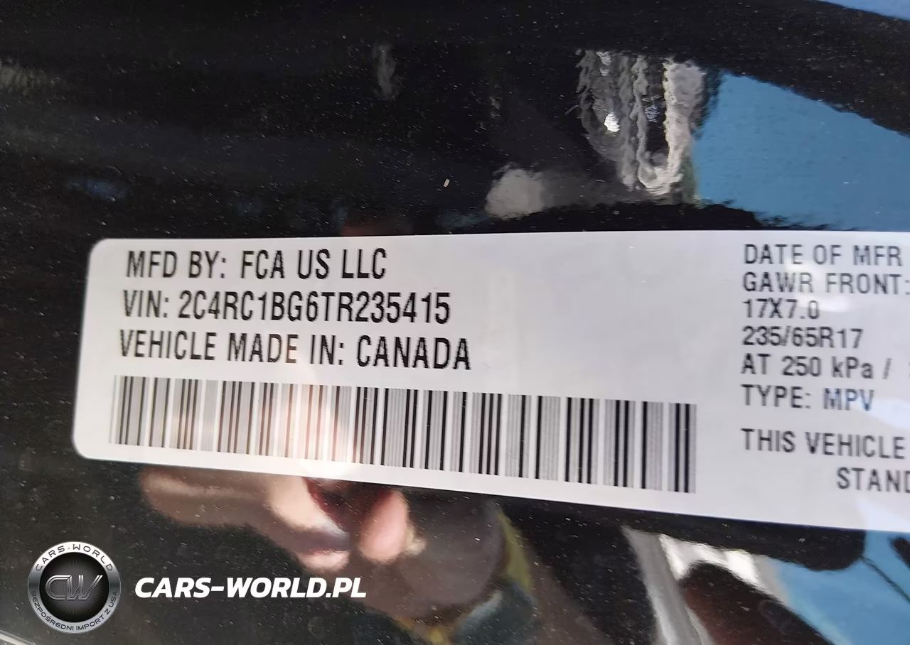 2026 Chrysler Pacifica Select VIN:2C4RC1BG6TR235415 - 9