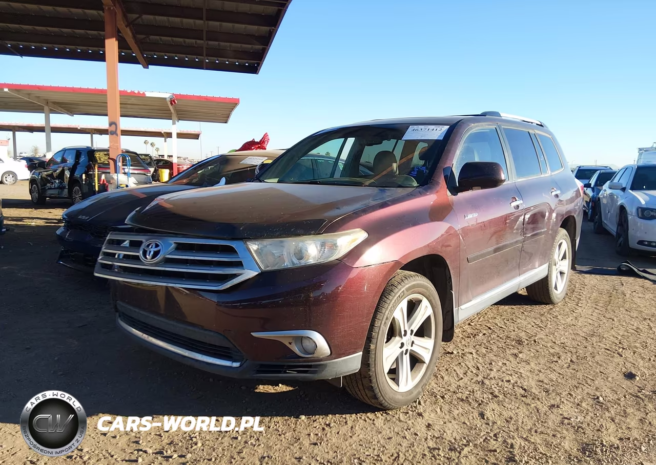 2012 Toyota Highlander Limited V6 VIN:5TDDK3EHXCS156544 - 2