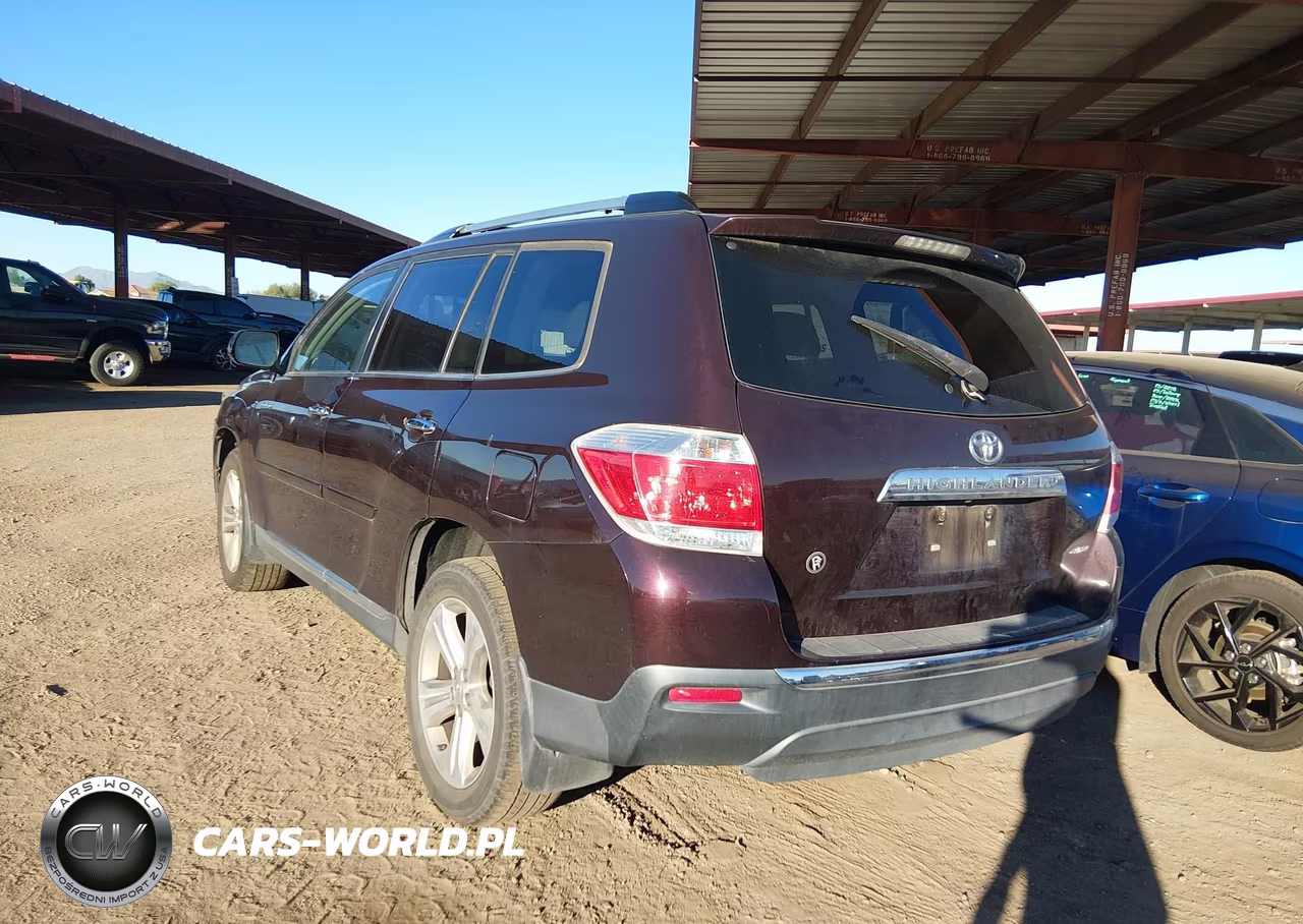 2012 Toyota Highlander Limited V6 VIN:5TDDK3EHXCS156544 - 3