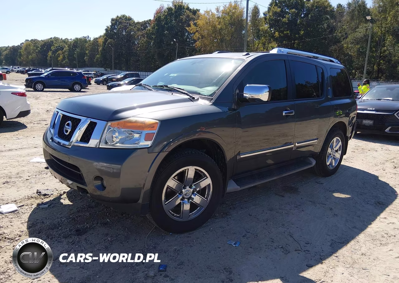 2012 Nissan Armada Platinum VIN:5N1BA0NFXCN619968 - 2