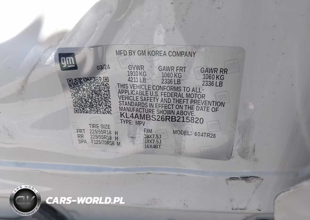 2024 Buick Encore Gx Preferred Fwd VIN:KL4AMBS26RB215820 - 9