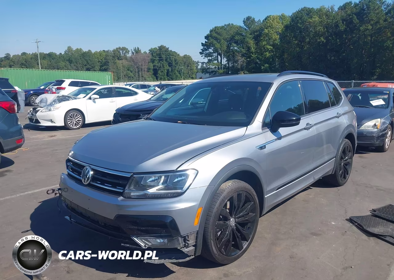2021 Volkswagen Tiguan 2.0T Se-2.0T Se R-Line Black-2.0T Sel VIN:3VV2B7AX2MM019564 - 2