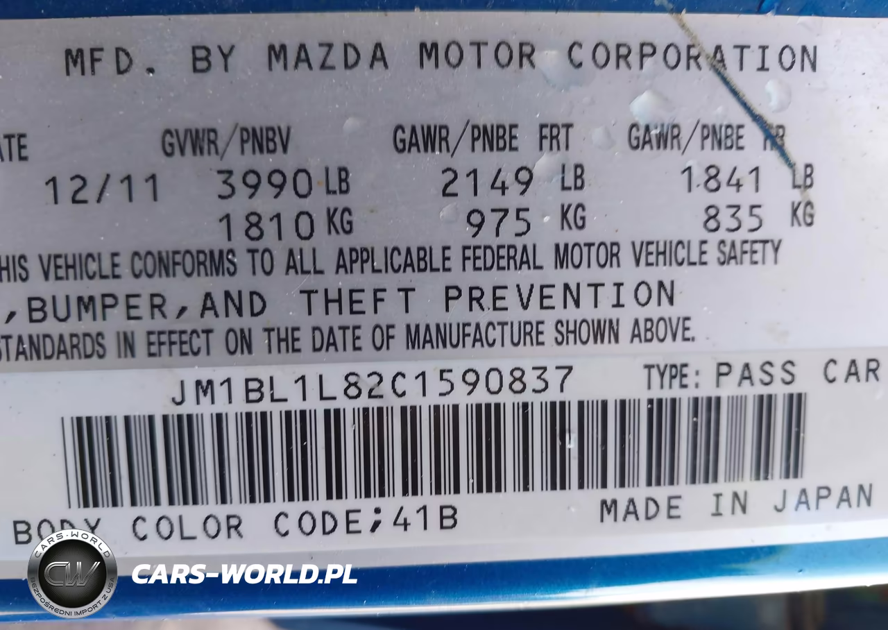 2012 Mazda Mazda3 I Touring VIN:JM1BL1L82C1590837 - 9