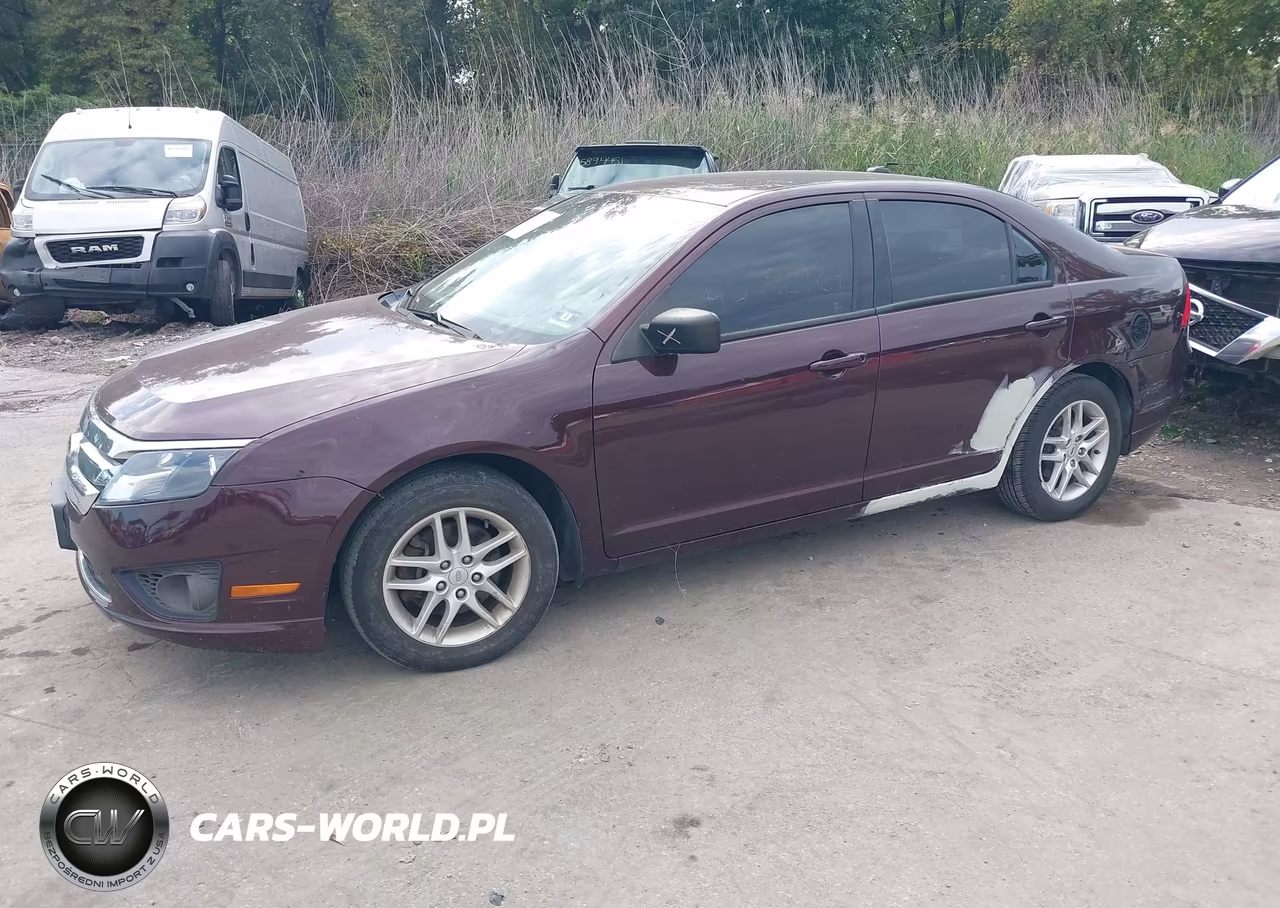 2012 Ford Fusion S VIN:3FAHP0GA0CR406061 - 2