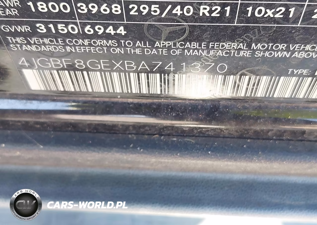 2011 Mercedes-Benz Gl 550 4Matic VIN:4JGBF8GEXBA741370 - 9