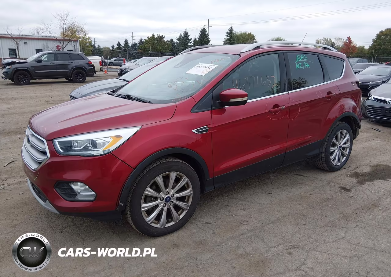 2018 Ford Escape Titanium VIN:1FMCU0J93JUC69632 - 2