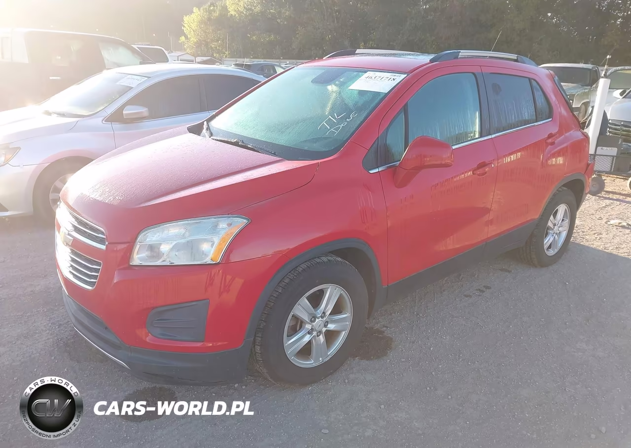 2016 Chevrolet Trax Lt VIN:KL7CJLSB8GB691249 - 2