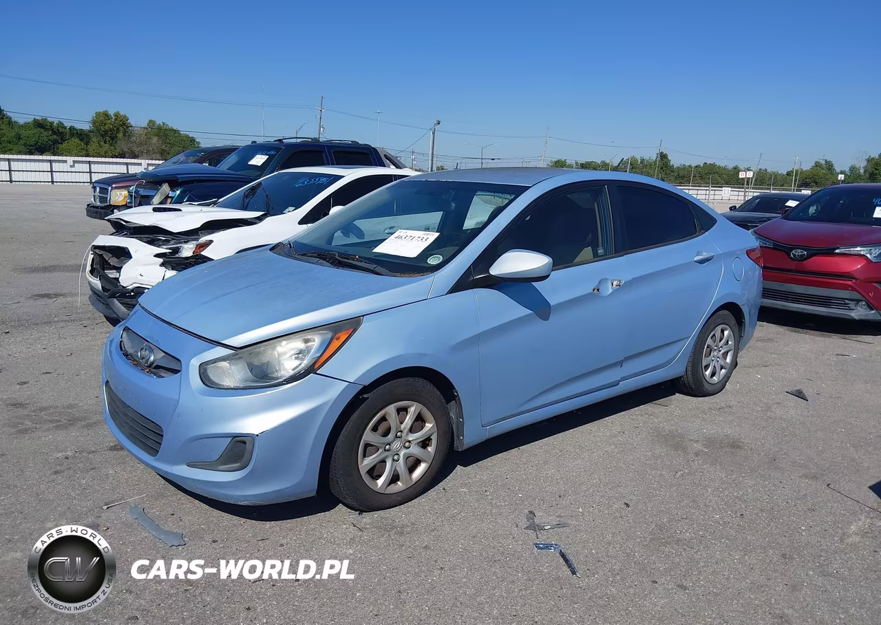 2014 Hyundai Accent Gls VIN:KMHCT4AE9EU639477 - 2