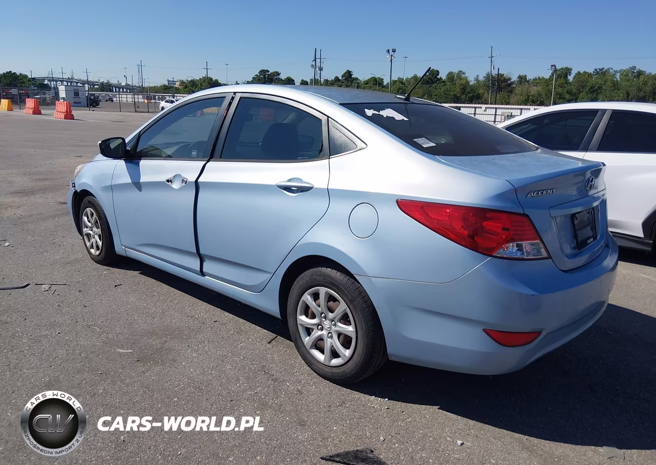 2014 Hyundai Accent Gls VIN:KMHCT4AE9EU639477 - 3