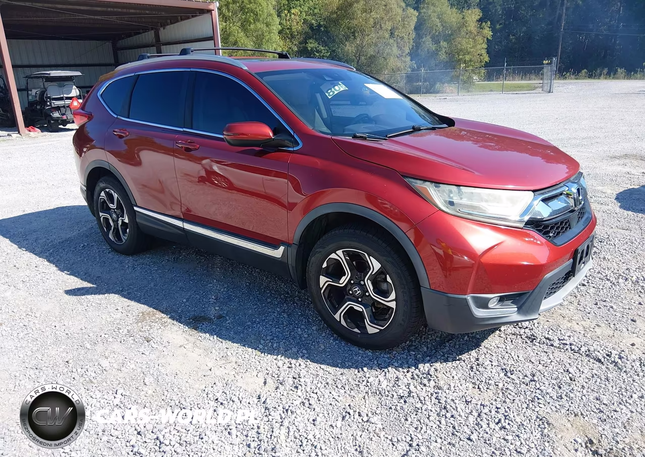 2017 Honda Cr-V Touring VIN:5J6RW2H99HL025875 - 1