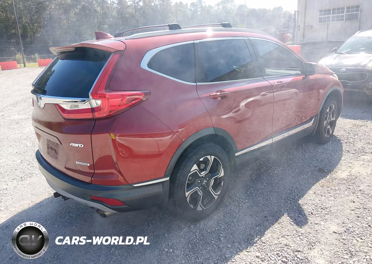 2017 Honda Cr-V Touring VIN:5J6RW2H99HL025875 - 4