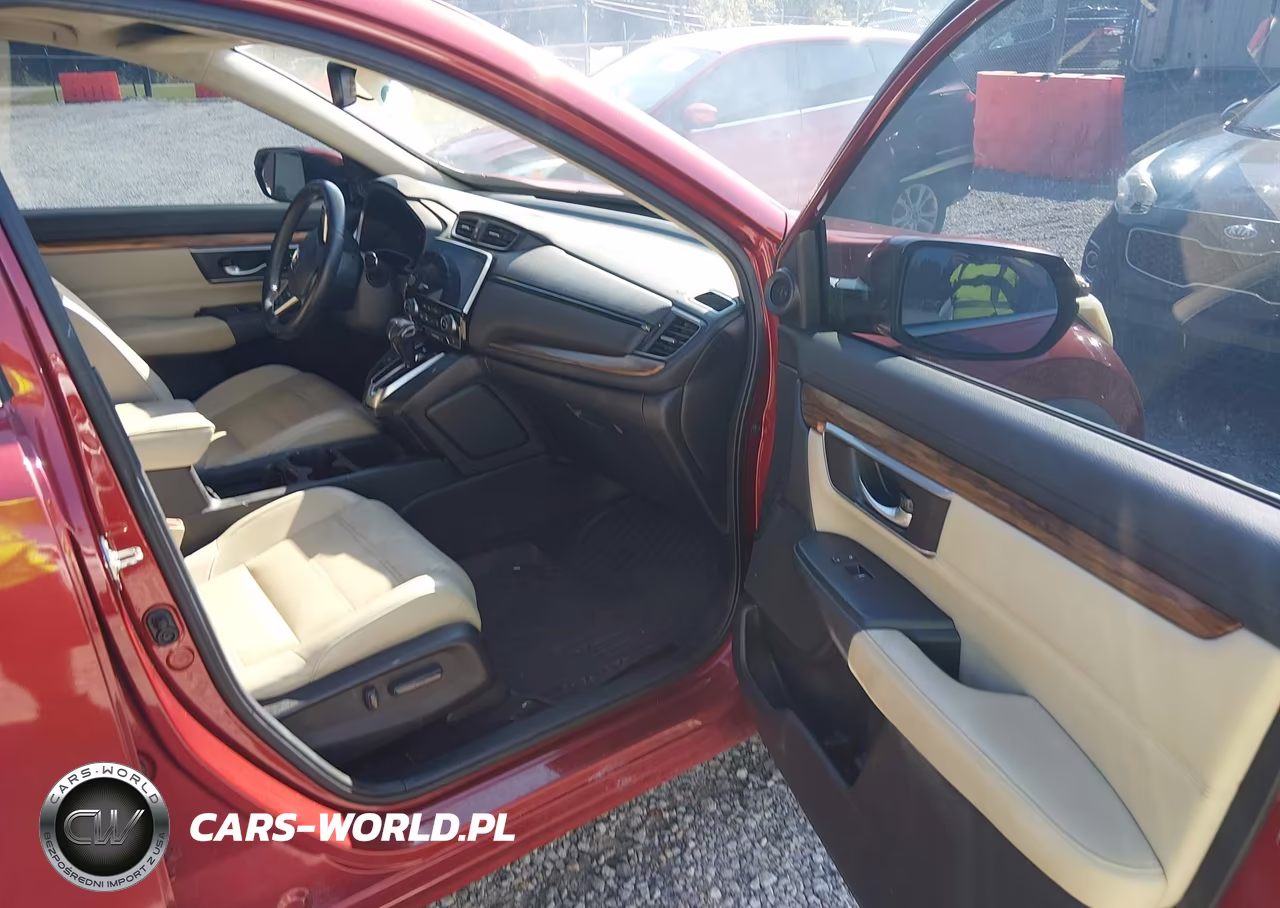 2017 Honda Cr-V Touring VIN:5J6RW2H99HL025875 - 5