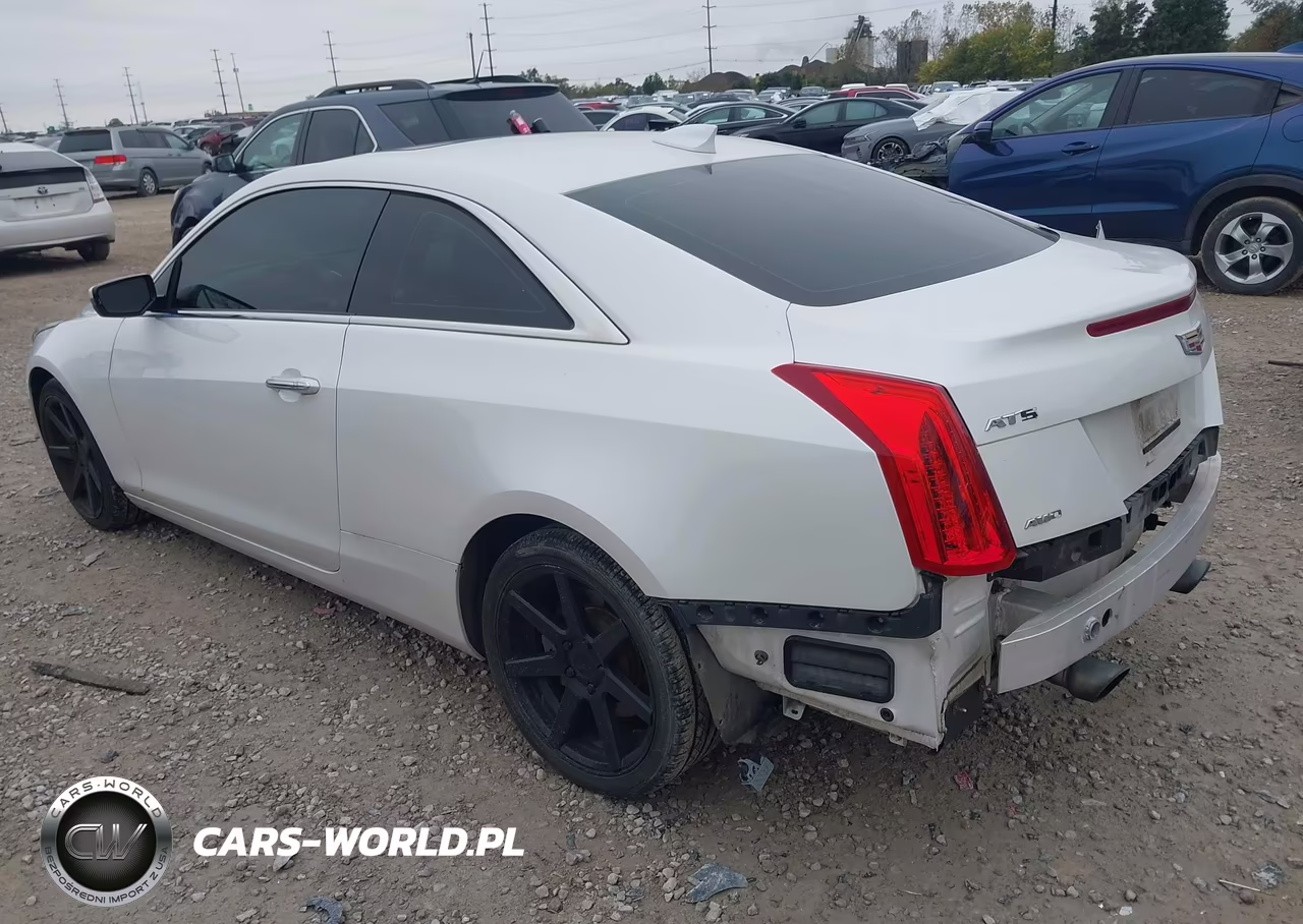 2017 Cadillac Ats Turbo Luxury VIN:1G6AH1RX7H0177145 - 3
