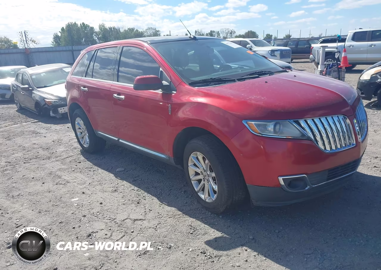2011 Lincoln Mkx VIN:2LMDJ6JK1BBJ28346 - 1