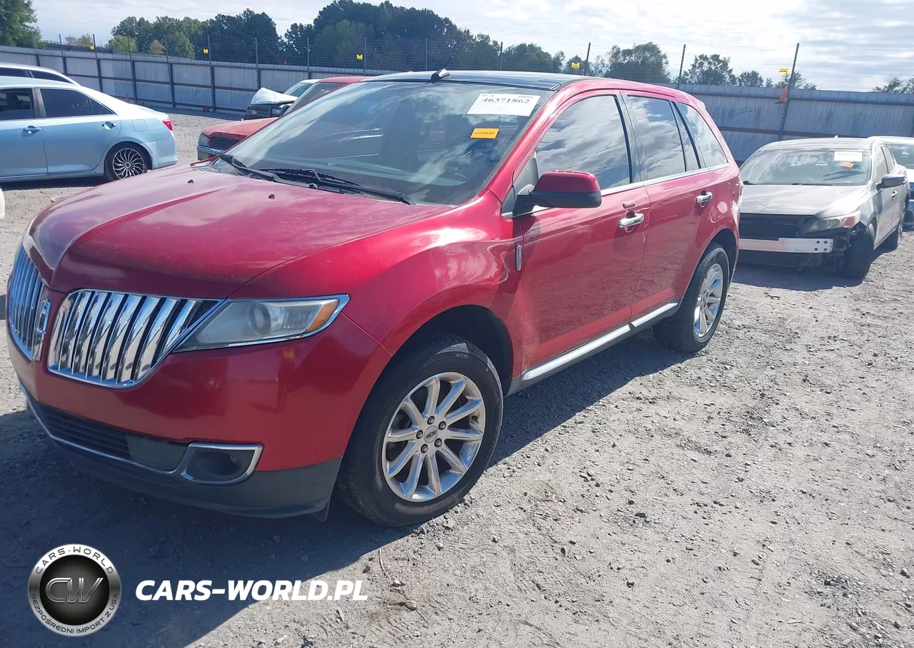 2011 Lincoln Mkx VIN:2LMDJ6JK1BBJ28346 - 2