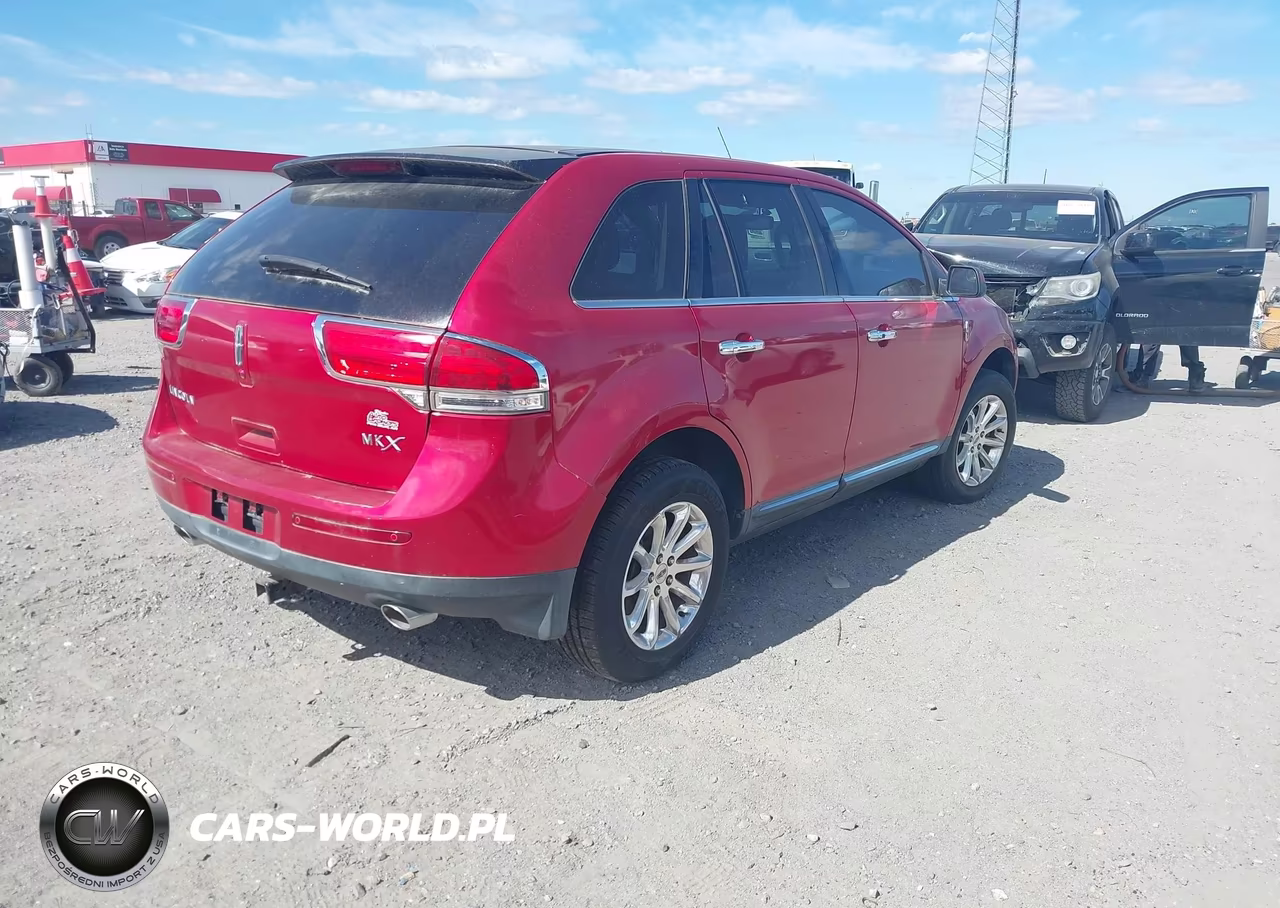 2011 Lincoln Mkx VIN:2LMDJ6JK1BBJ28346 - 4