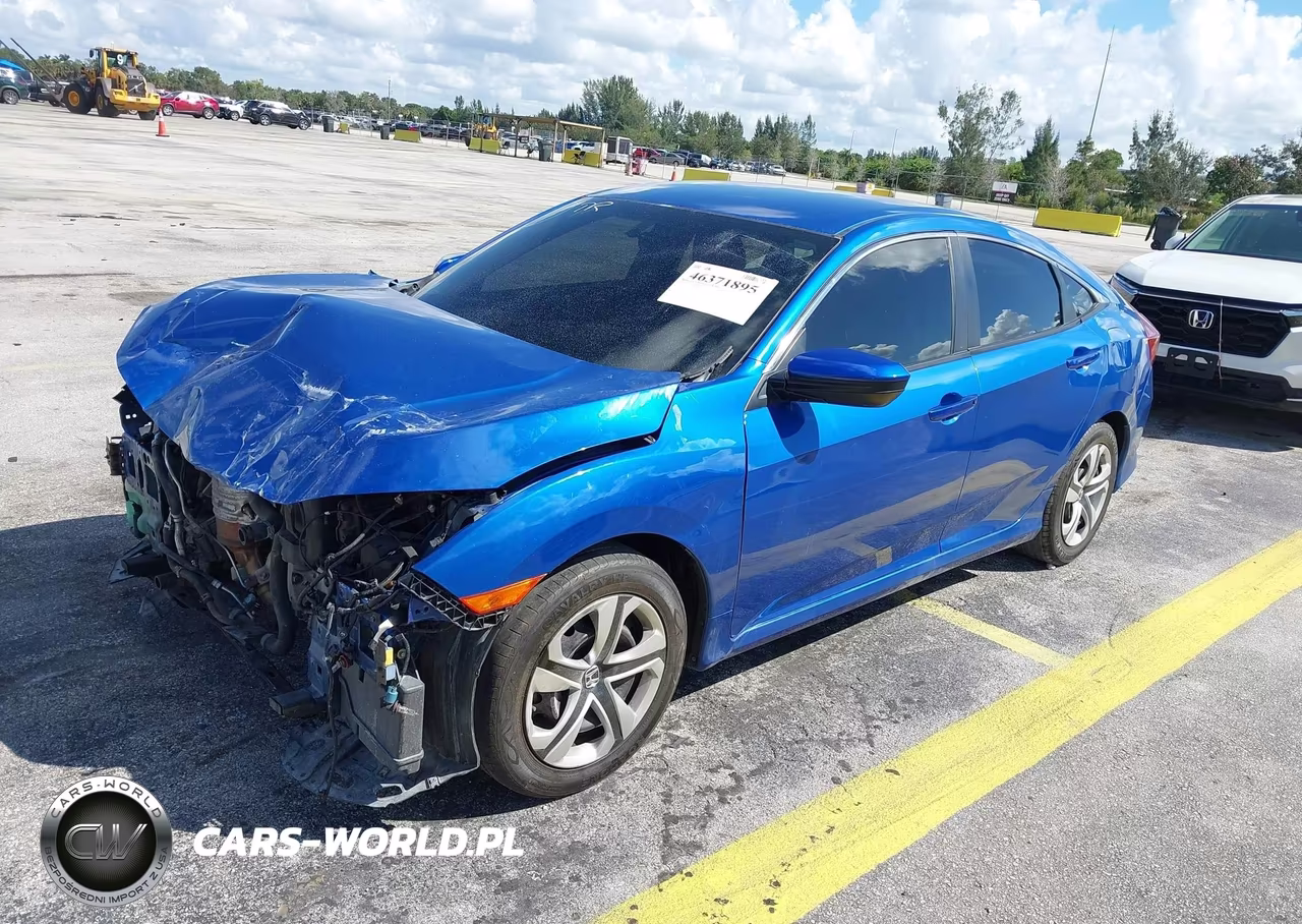 2018 Honda Civic Lx VIN:19XFC2F58JE043168 - 2