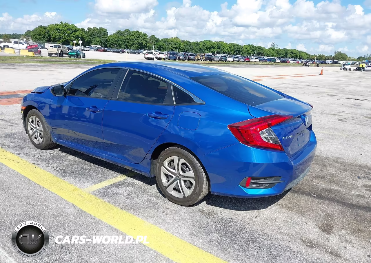 2018 Honda Civic Lx VIN:19XFC2F58JE043168 - 3