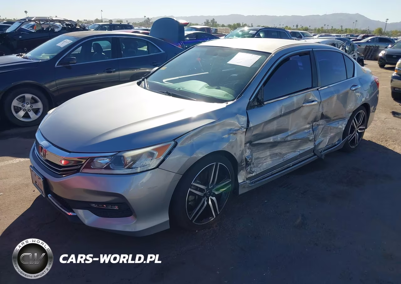 2017 Honda Accord Sport Se VIN:1HGCR2F1XHA296702 - 2